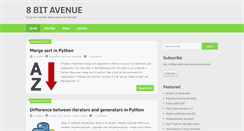 Desktop Screenshot of 8bitavenue.com